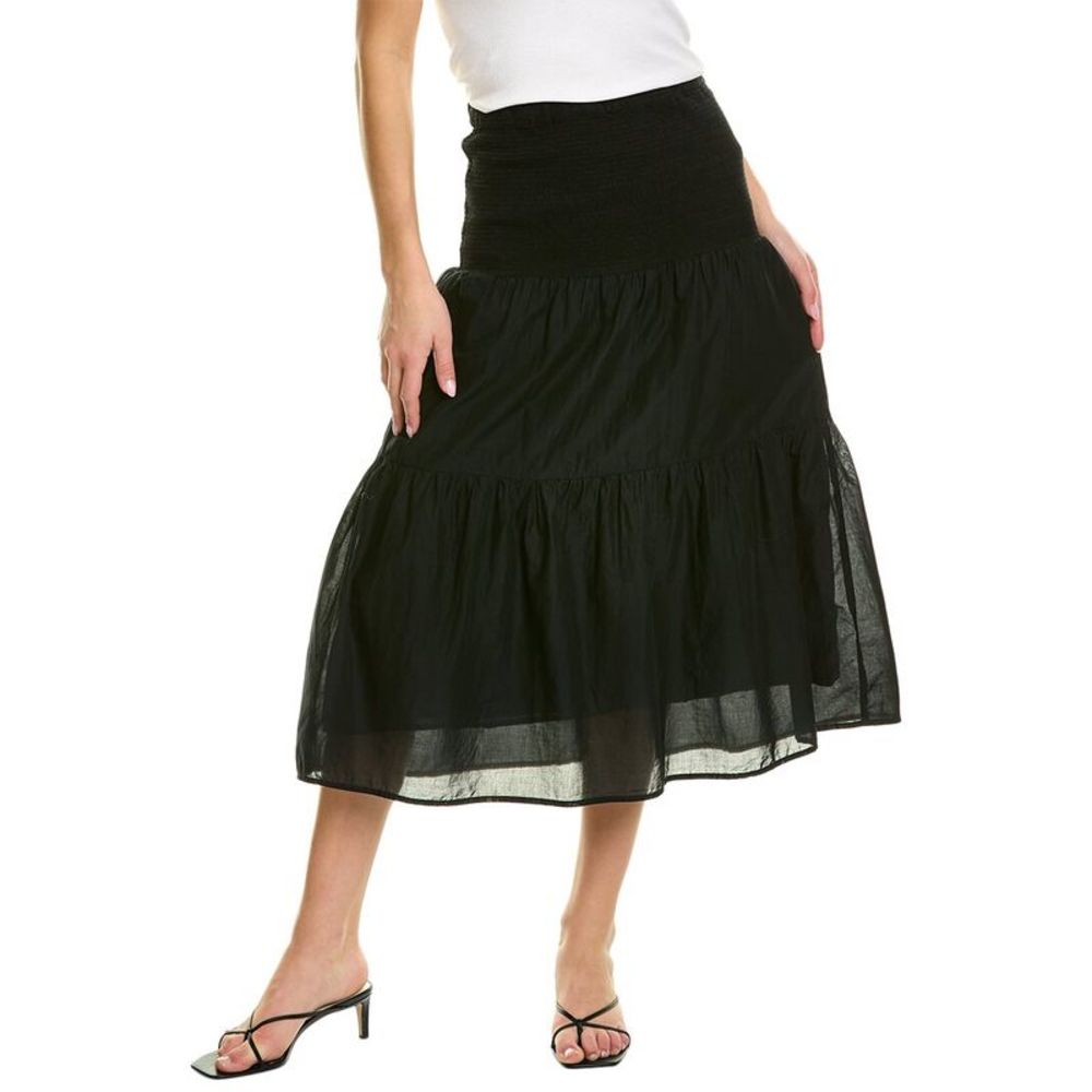 Nation Ltd Womens  Rocha Tiered Skirt, Black